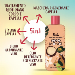 COCO MONOÏ 5 in 1 Olio multitasking