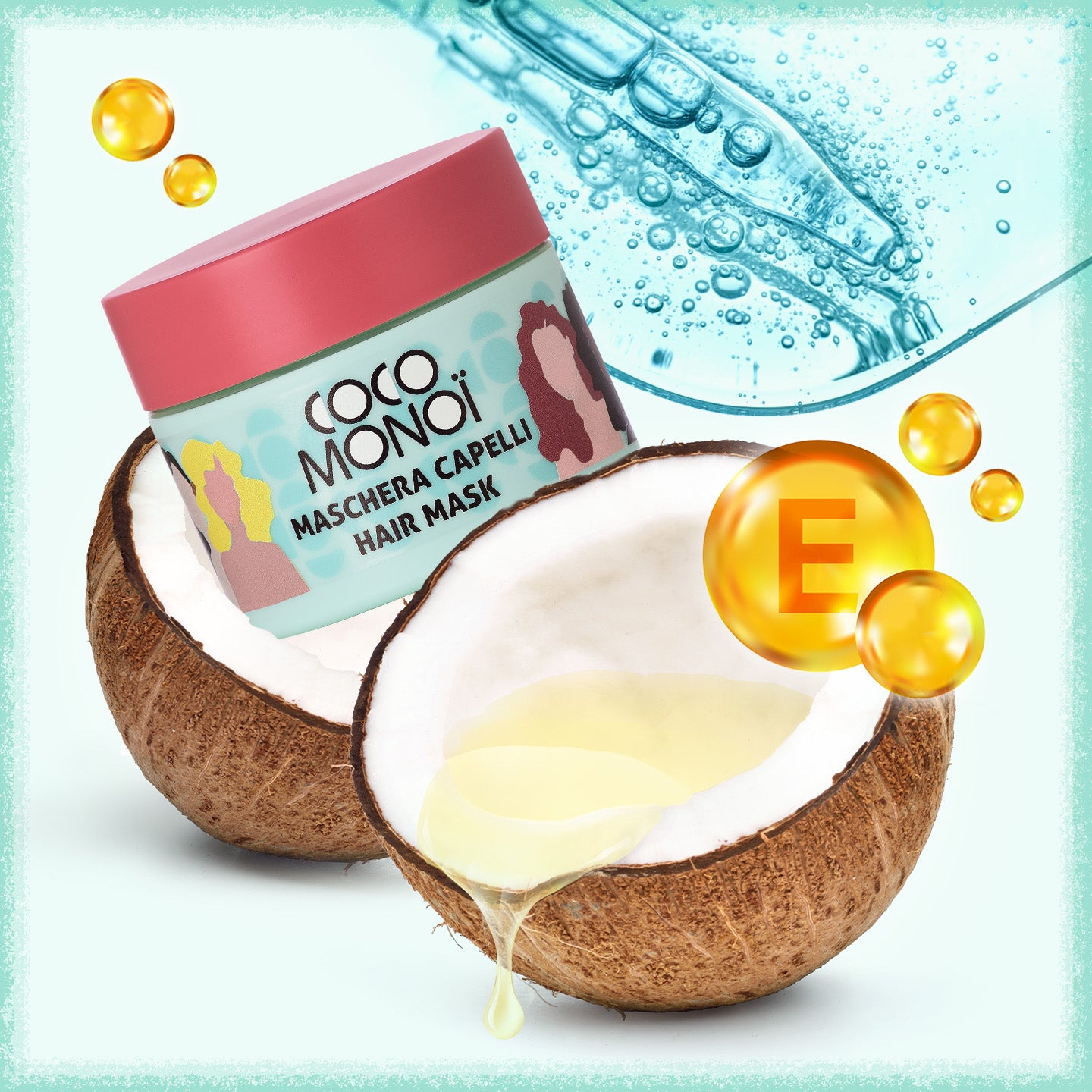 COCO MONOÏ Maschera per capelli 3in1