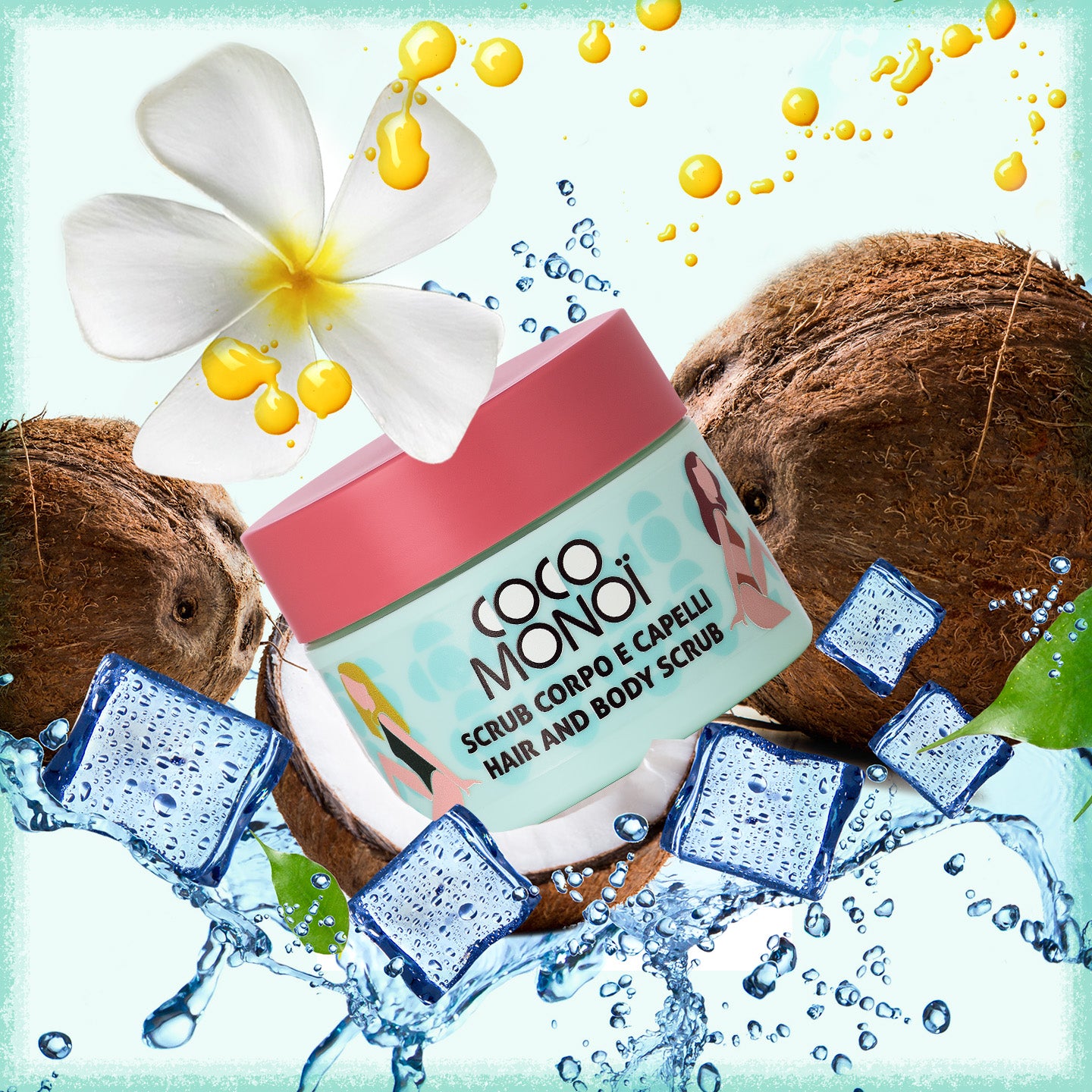COCO MONOÏ 2 in 1 Scrub Corpo & Capelli