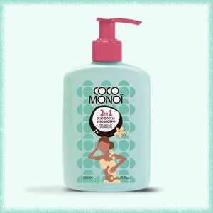 COCO MONOÏ 2 in 1 Olio doccia Viso&Corpo (repack)