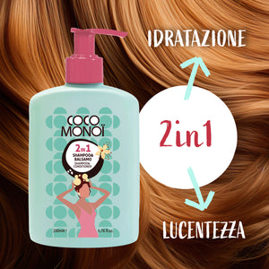 COCO MONOÏ 2 in 1 Shampoo + Balsamo